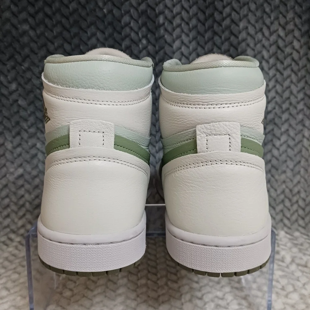 Nike Jordan 1 High Method of Make Medium Olive Women's Sneakers Shoes Size 8.5